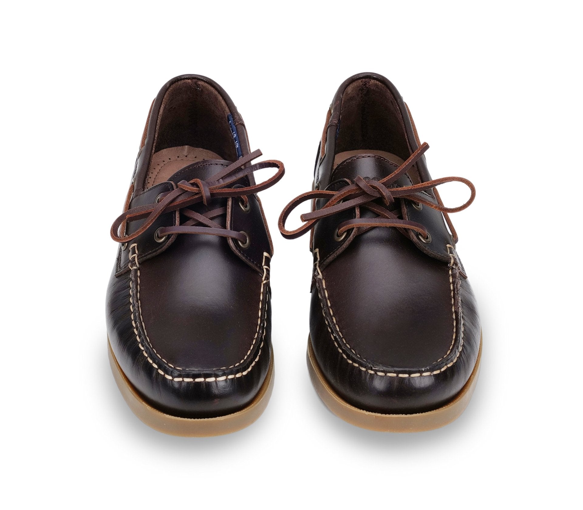 Men's Tone on Tone Laced Boat Shoes