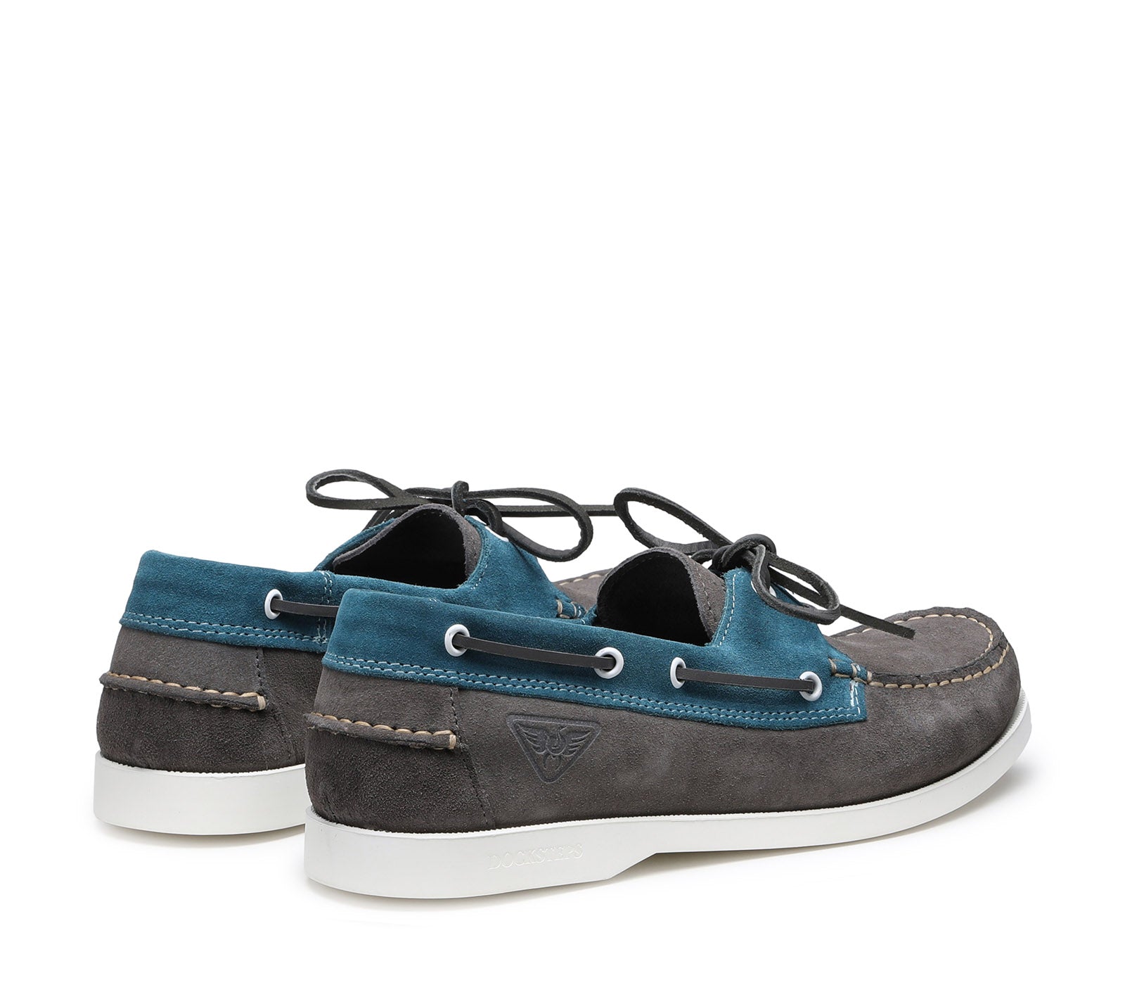 Docksteps suede boat shoes with laces