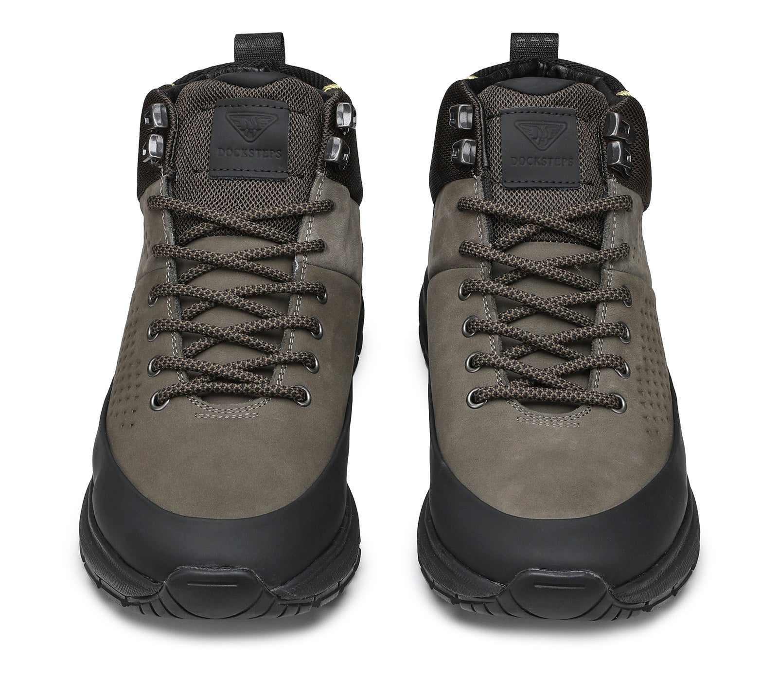 Men's Slip On Sneakers in Military Green Water Repellent Fabric