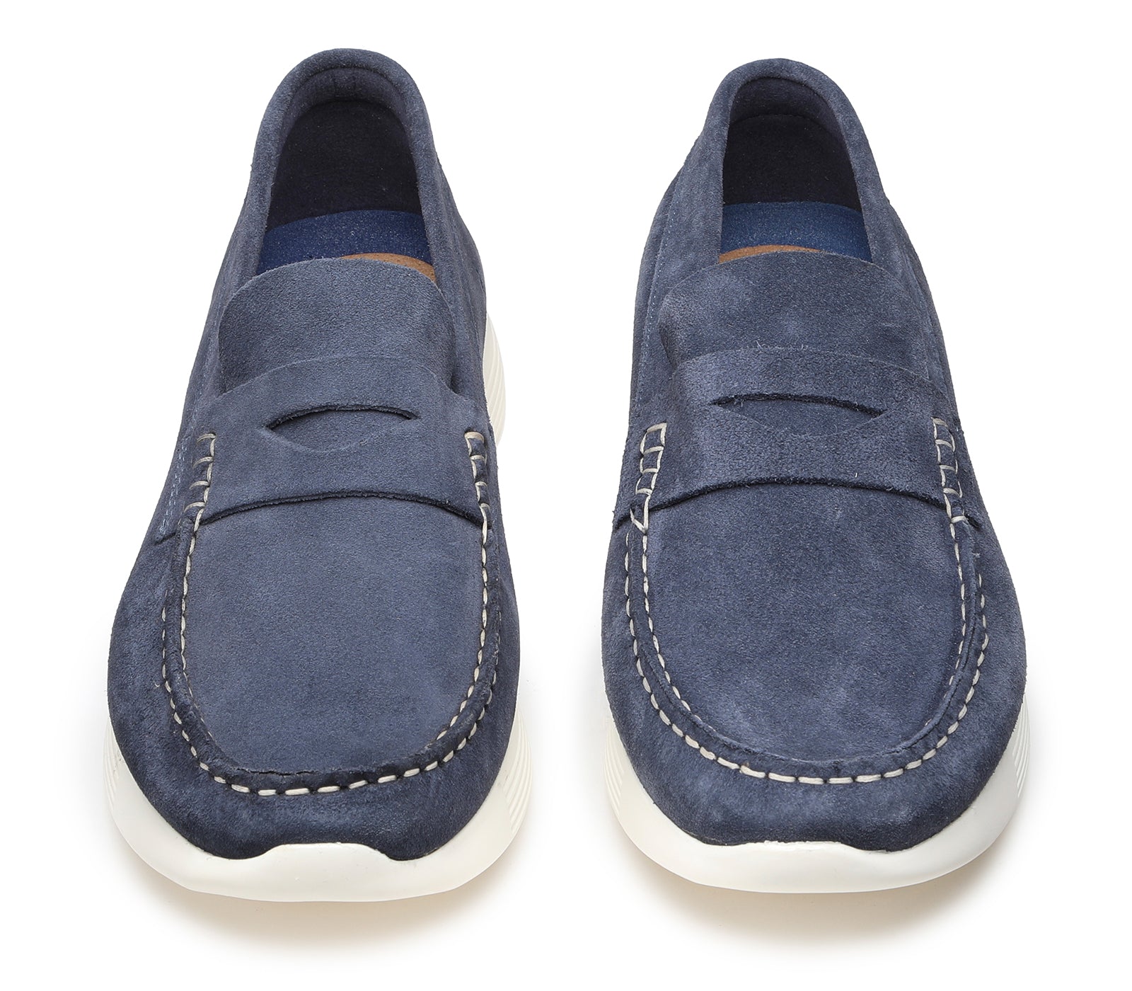 Men's Moccasins in Suede Leather