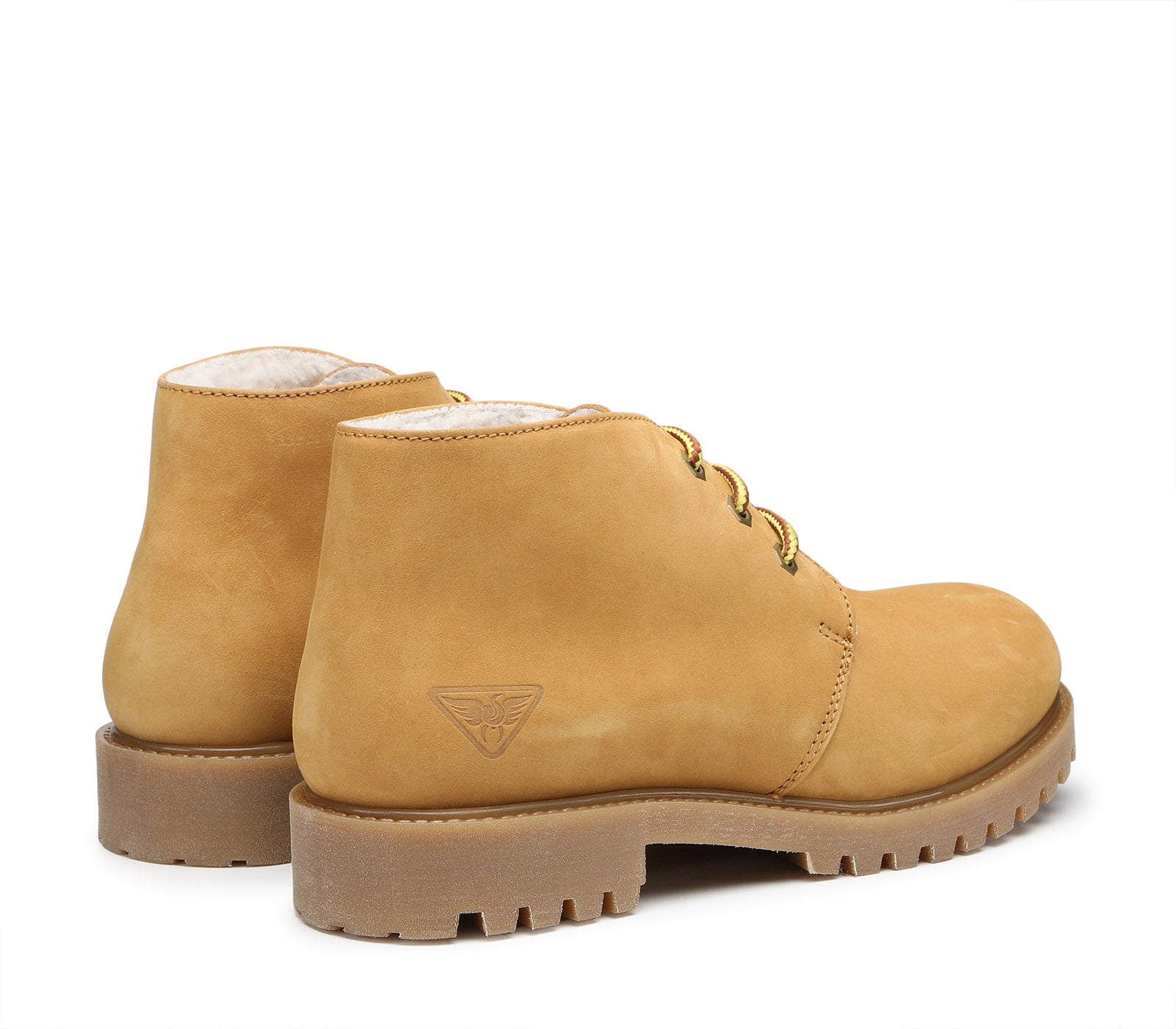 Men's leather boot Yellow