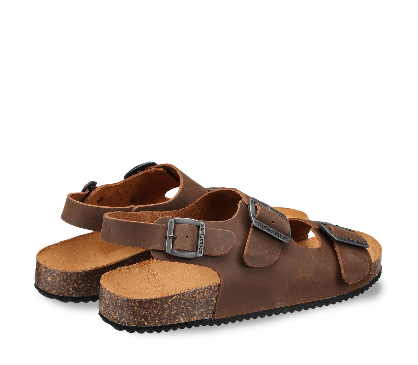 Brown Leather Men's Sandals