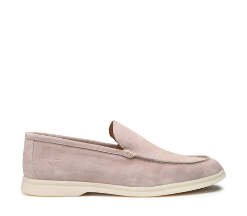 Sand-colored Suede Men's Moccasin 
