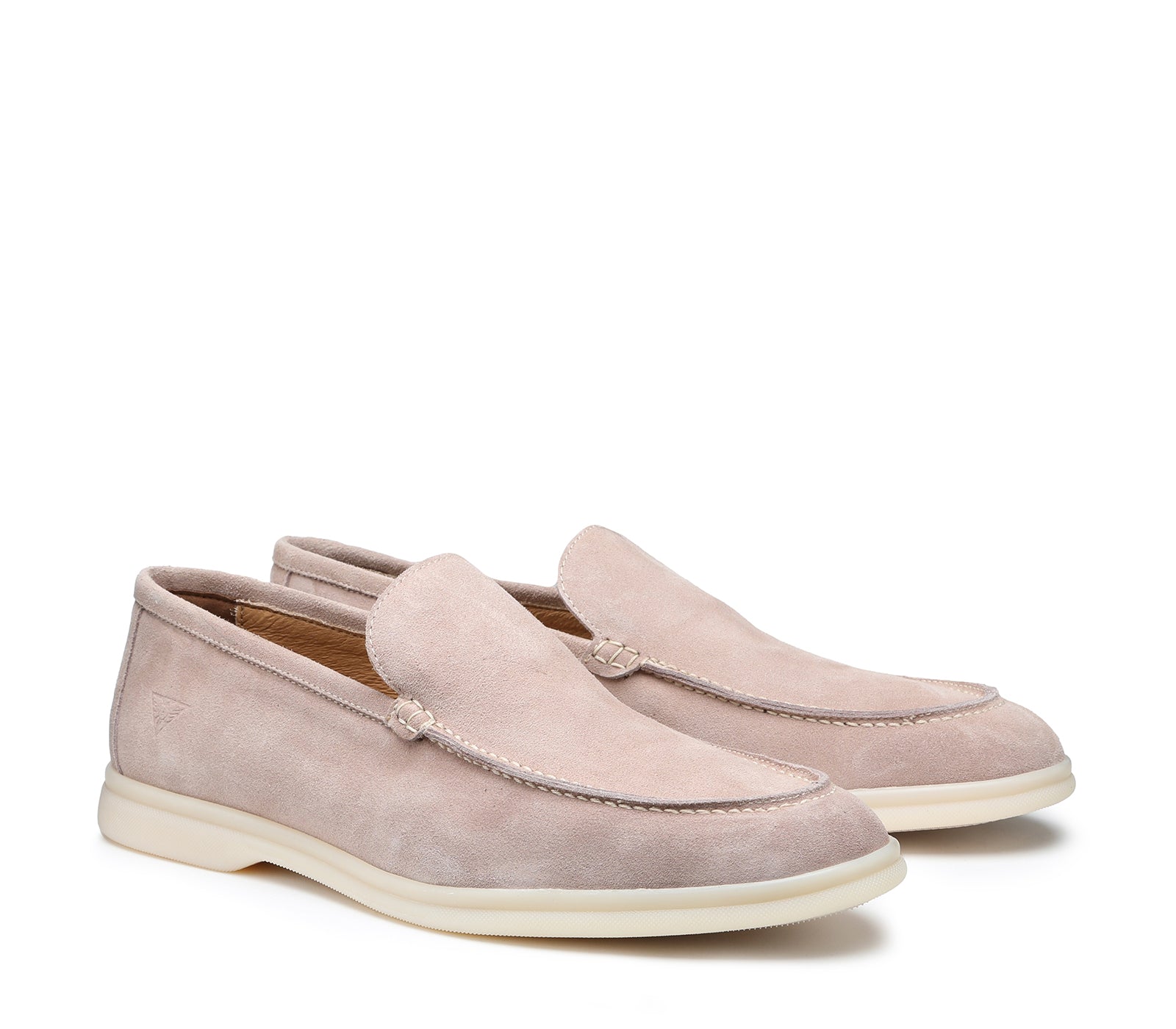 Sand-colored Suede Men's Moccasin 