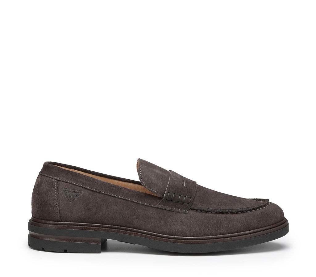 Men's Classic Moccasin with Embossed Stitching