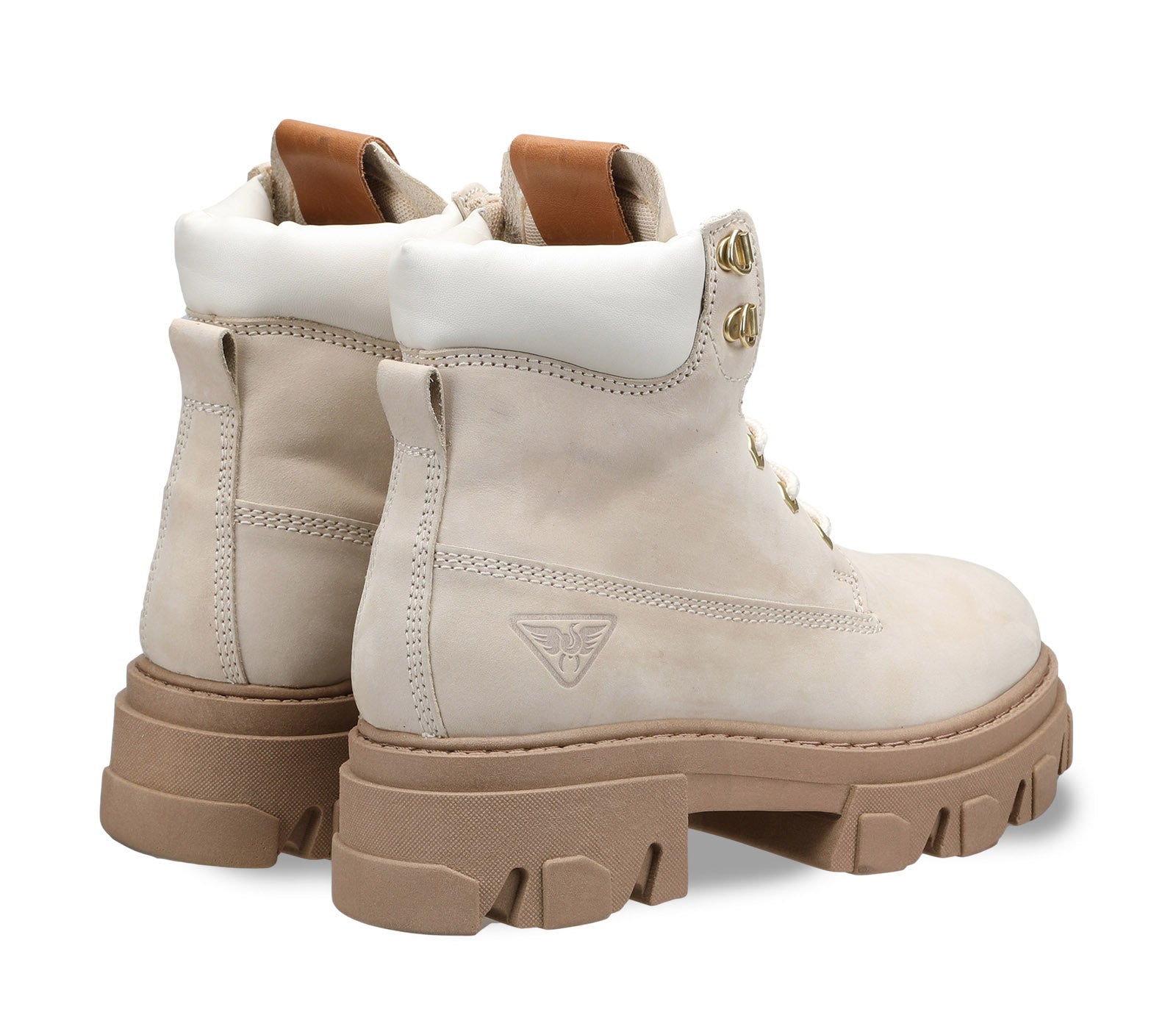 Women's Chunky White Boots