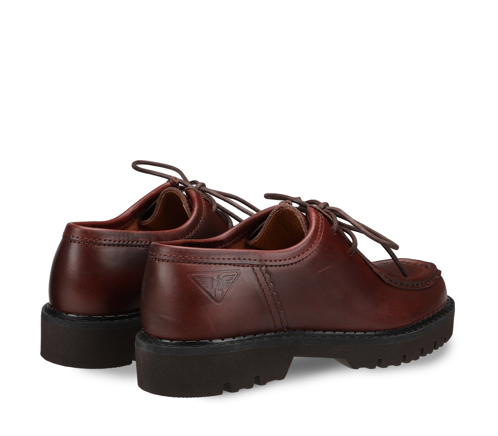 Bordeaux Chunky Laced Shoes for Women