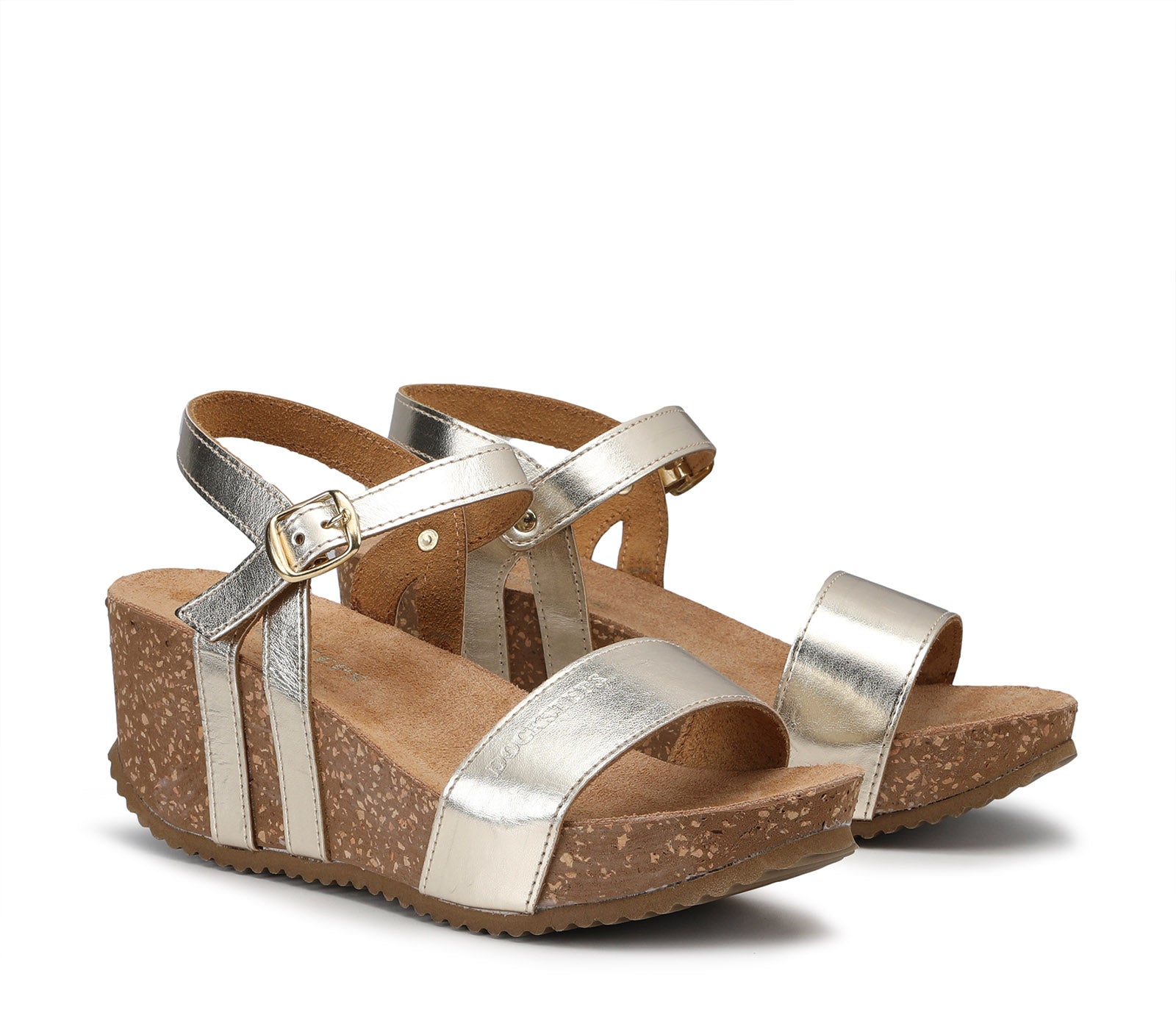Docksteps women's sandals with wedge and strap 